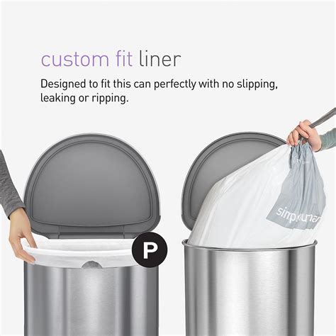 simplehuman trash bag dupe|simplehuman bag system review.